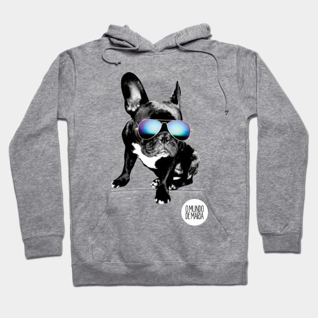 French bulldog Summer Hoodie by omundodemaria